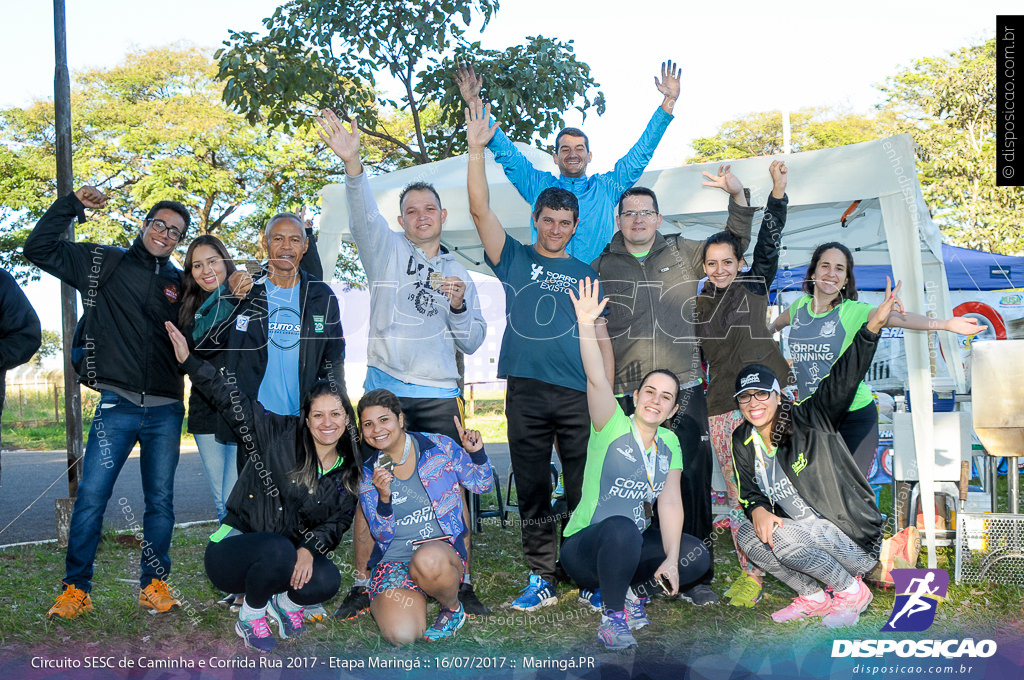 Circuito SESC de Caminhada e Corrida de Rua 2017 - Maringá