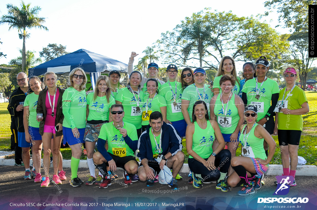 Circuito SESC de Caminhada e Corrida de Rua 2017 - Maringá