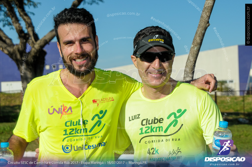 Circuito SESC de Caminhada e Corrida de Rua 2017 - Maringá