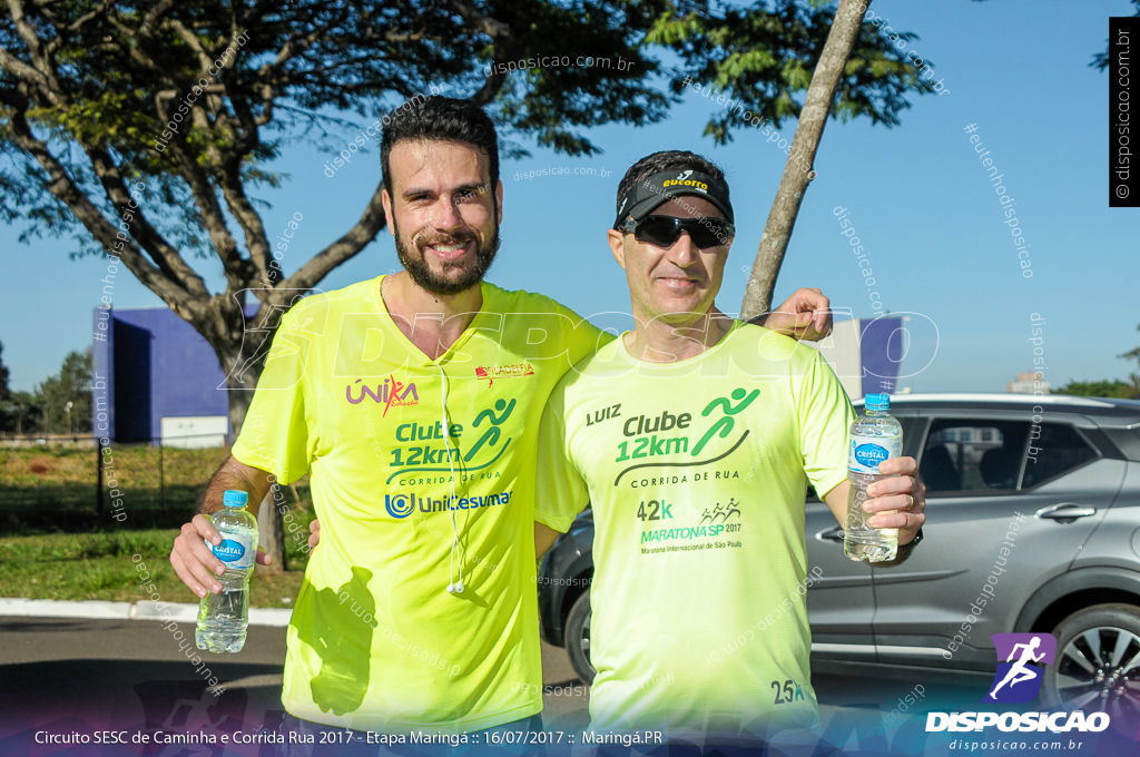 Circuito SESC de Caminhada e Corrida de Rua 2017 - Maringá