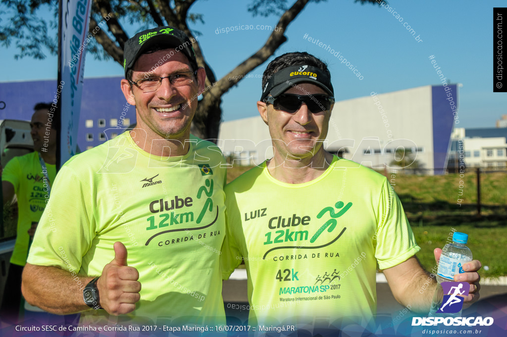 Circuito SESC de Caminhada e Corrida de Rua 2017 - Maringá