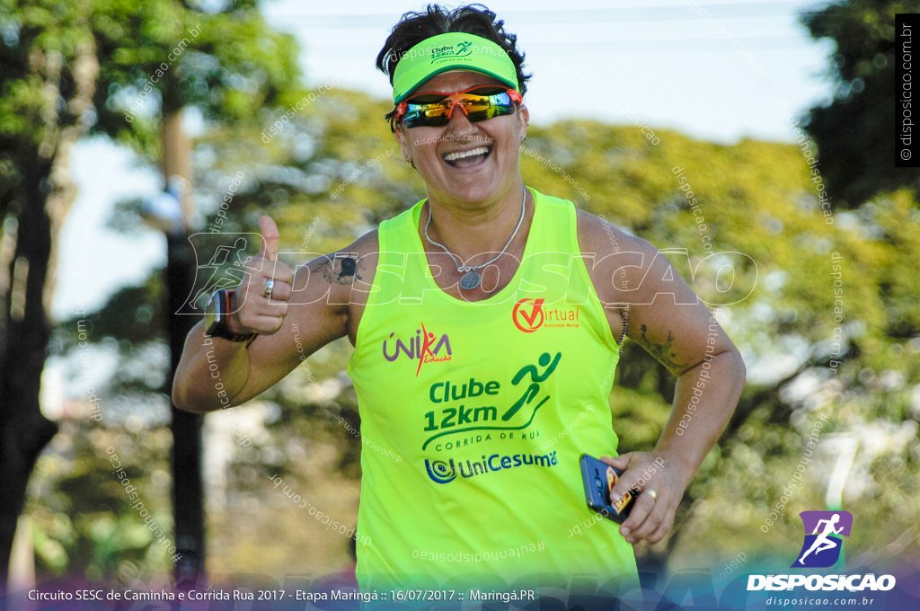 Circuito SESC de Caminhada e Corrida de Rua 2017 - Maringá