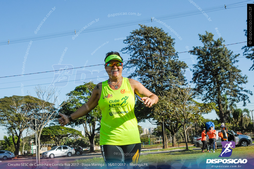 Circuito SESC de Caminhada e Corrida de Rua 2017 - Maringá