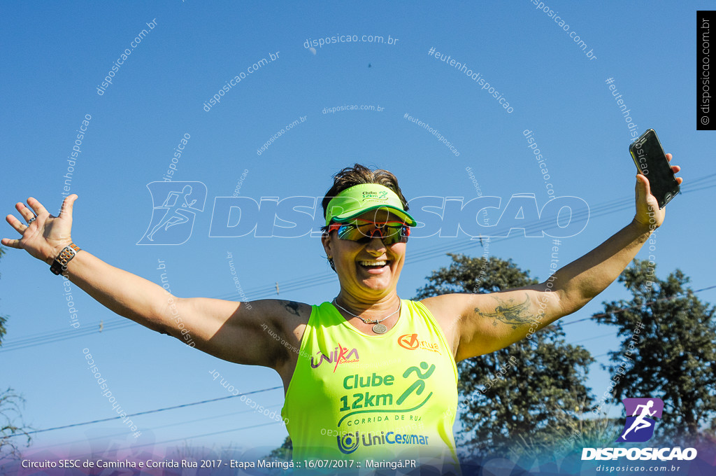 Circuito SESC de Caminhada e Corrida de Rua 2017 - Maringá