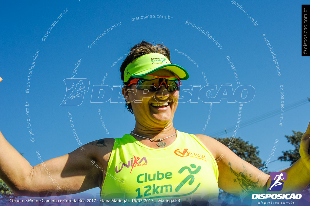 Circuito SESC de Caminhada e Corrida de Rua 2017 - Maringá