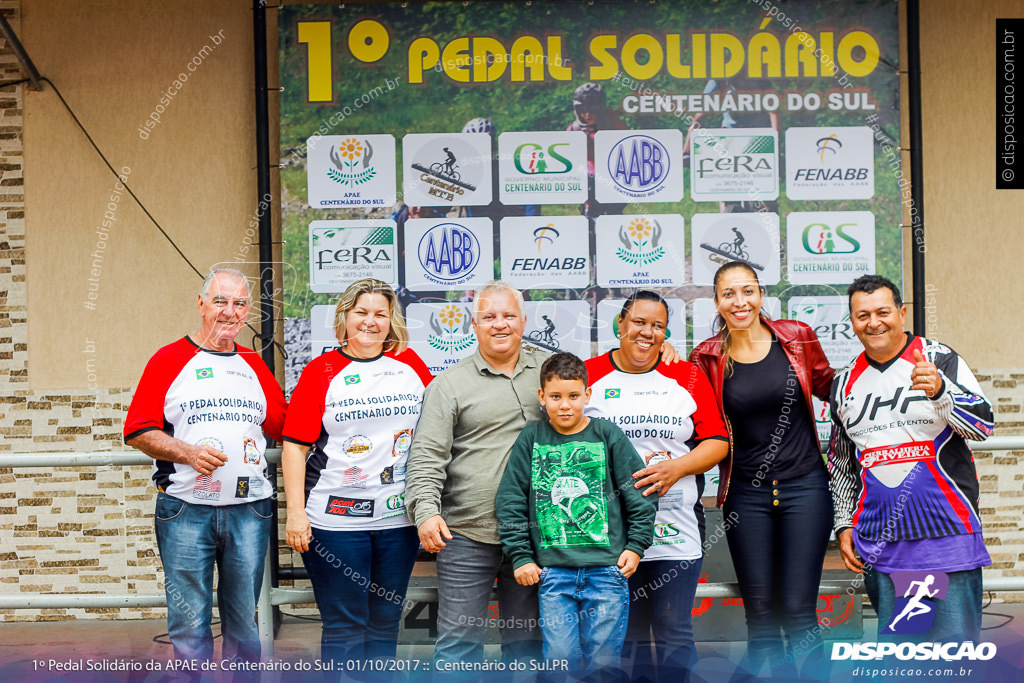 1º Pedal Solidário de Centenário do Sul