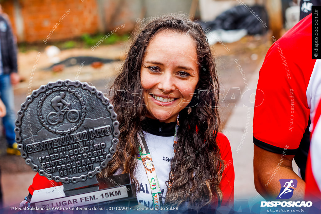 1º Pedal Solidário de Centenário do Sul