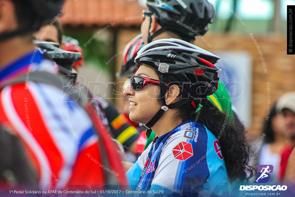 1º Pedal Solidário de Centenário do Sul