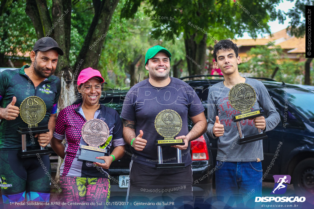 1º Pedal Solidário de Centenário do Sul