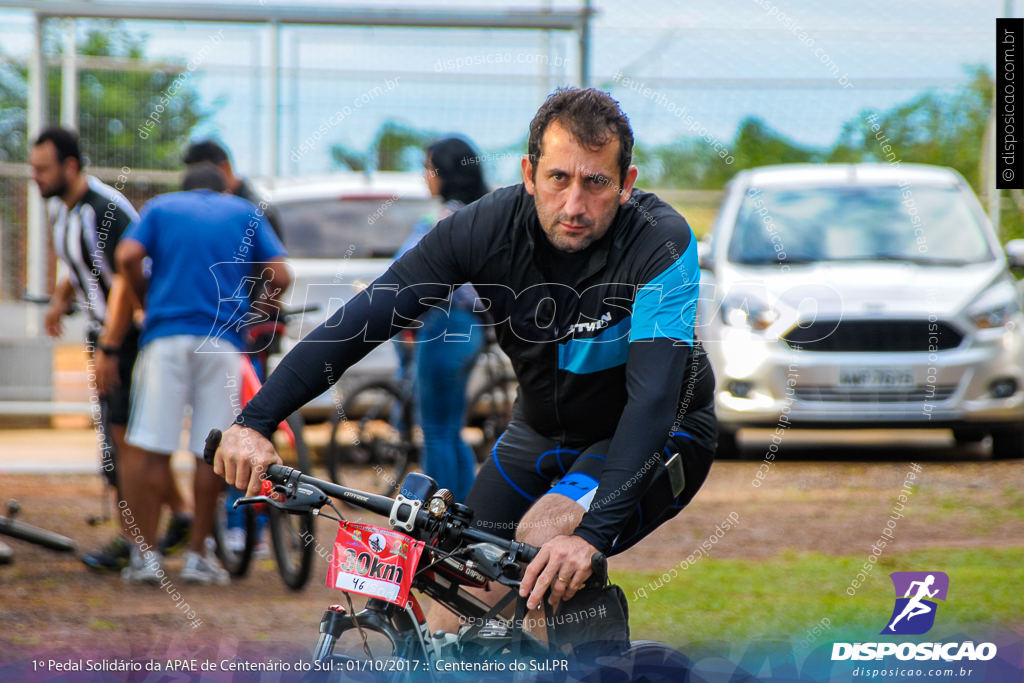 1º Pedal Solidário de Centenário do Sul