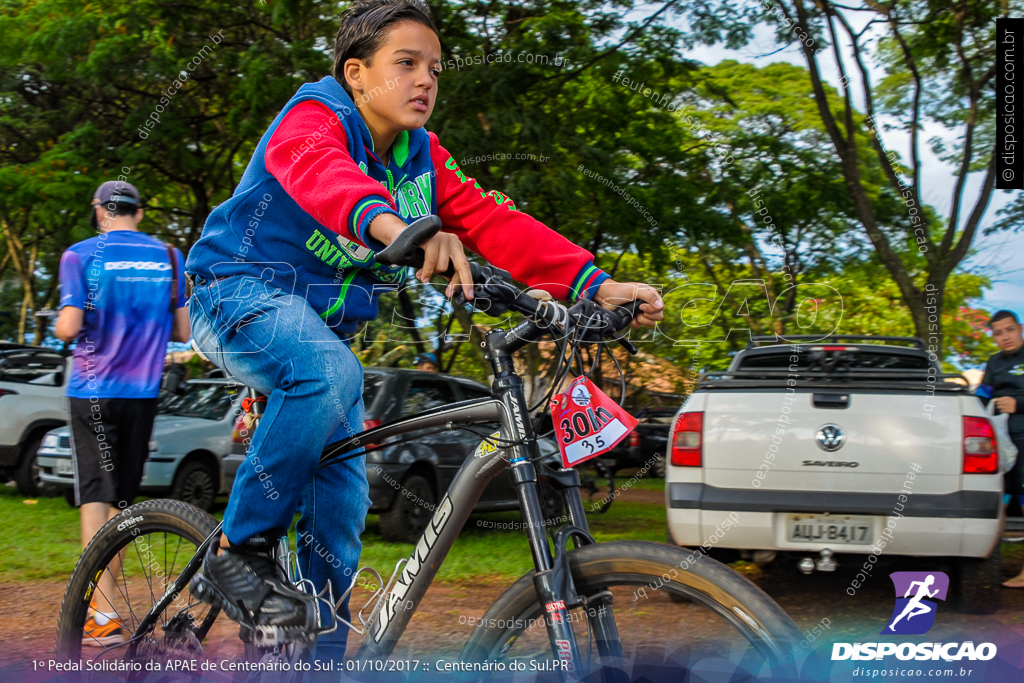 1º Pedal Solidário de Centenário do Sul