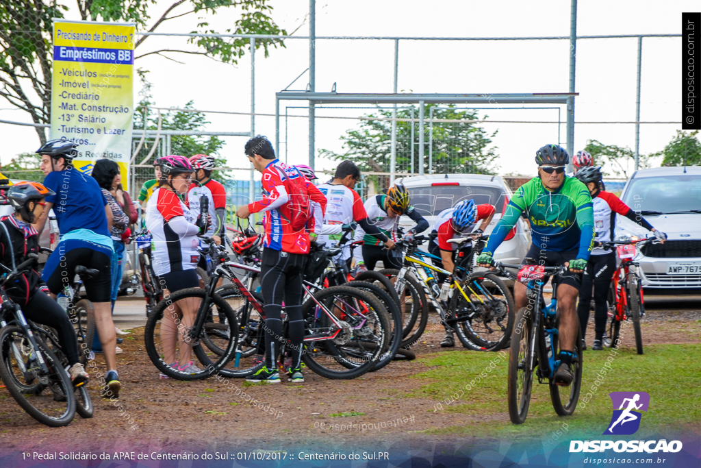 1º Pedal Solidário de Centenário do Sul