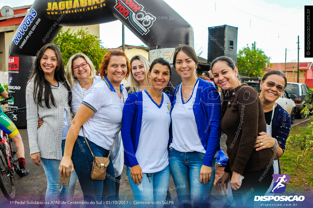 1º Pedal Solidário de Centenário do Sul