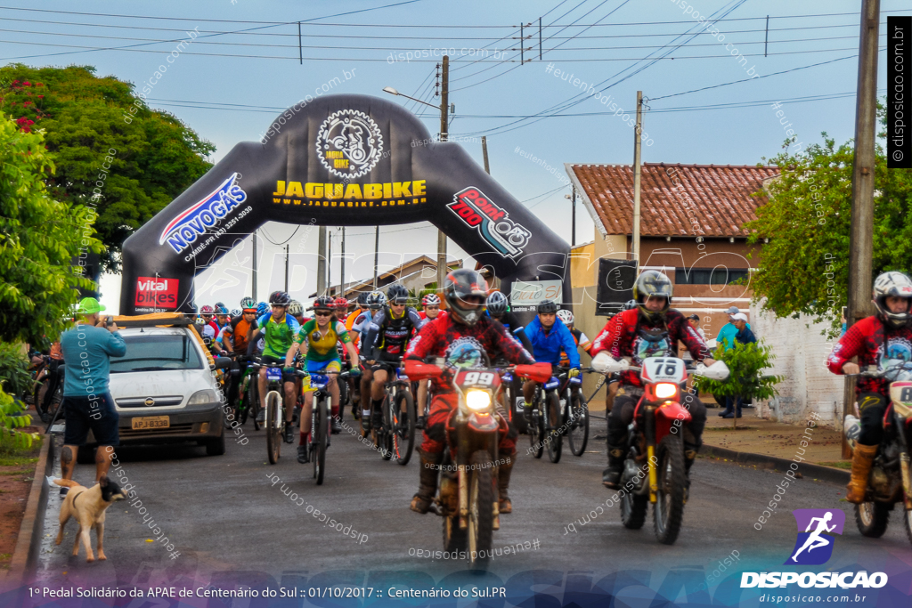 1º Pedal Solidário de Centenário do Sul