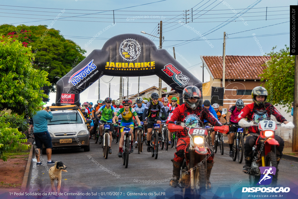 1º Pedal Solidário de Centenário do Sul