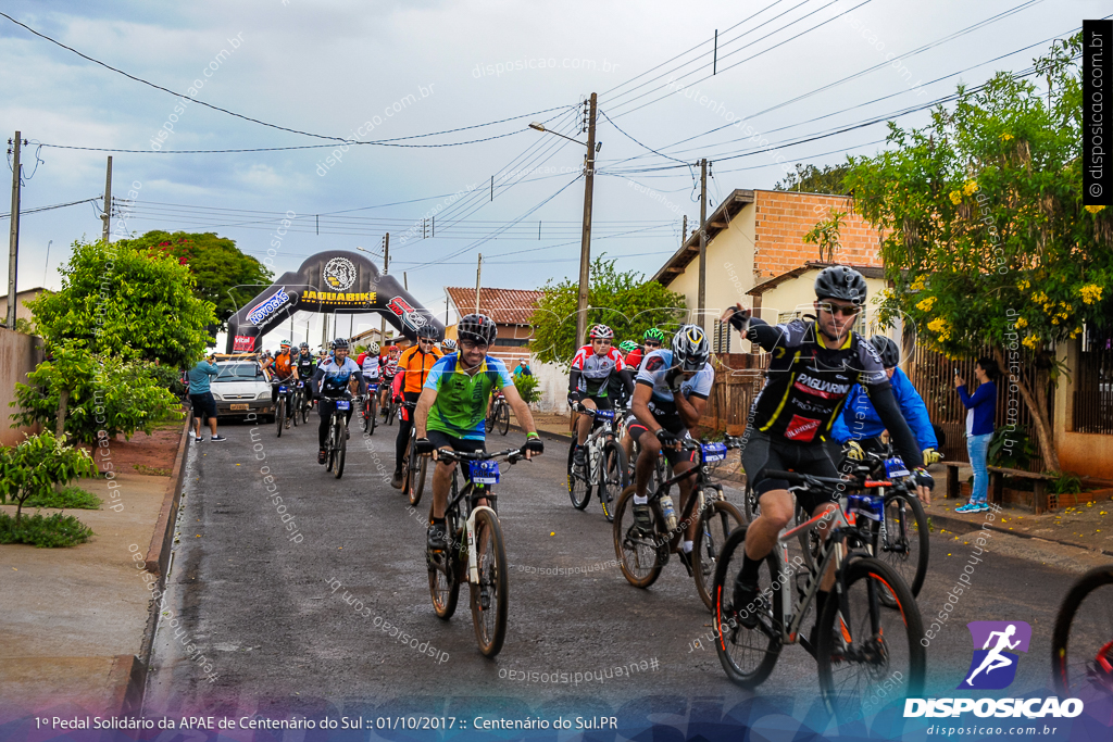 1º Pedal Solidário de Centenário do Sul