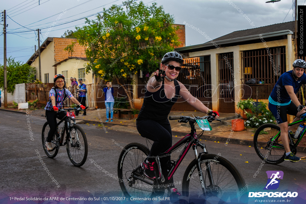 1º Pedal Solidário de Centenário do Sul