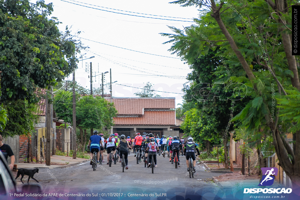 1º Pedal Solidário de Centenário do Sul