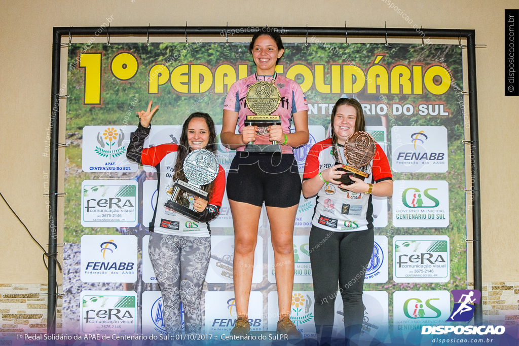 1º Pedal Solidário de Centenário do Sul