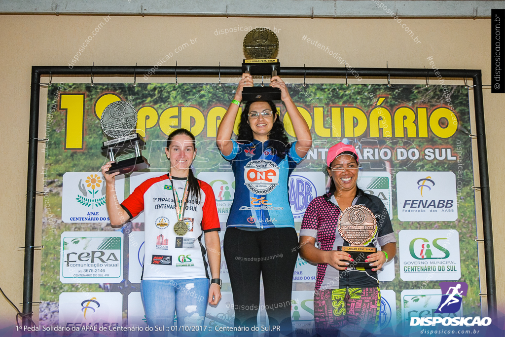 1º Pedal Solidário de Centenário do Sul