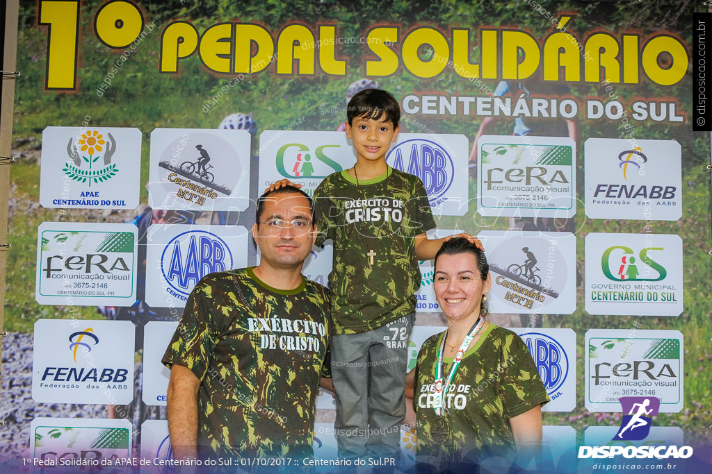 1º Pedal Solidário de Centenário do Sul