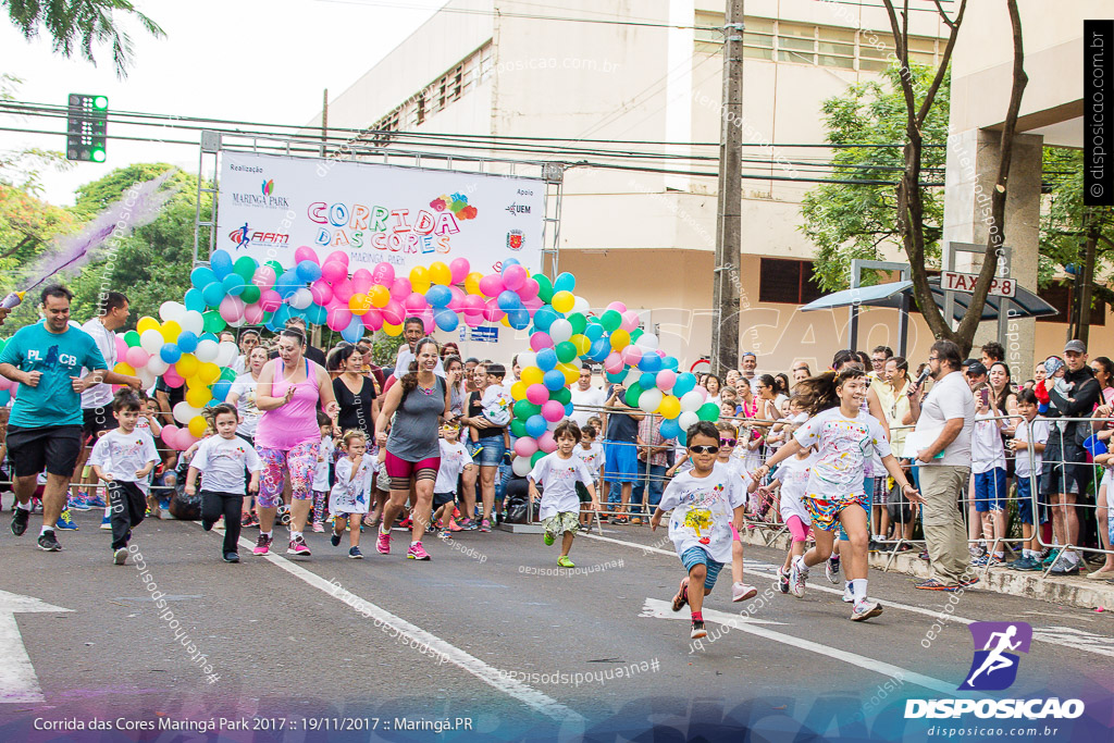 Corrida das Cores Maringá Park 2017