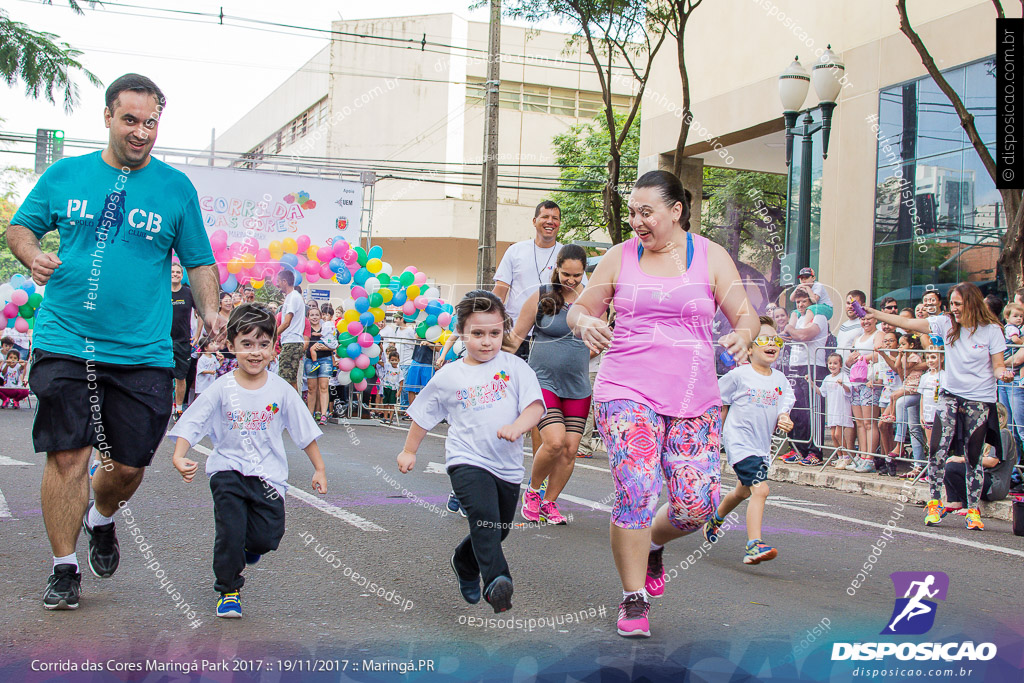 Corrida das Cores Maringá Park 2017