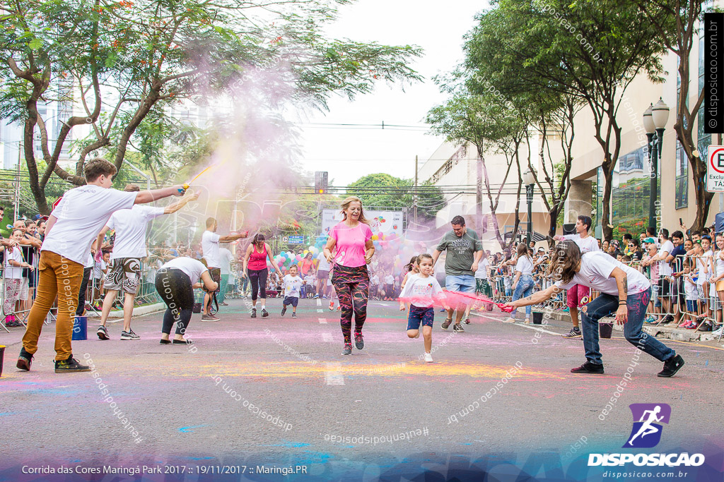 Corrida das Cores Maringá Park 2017