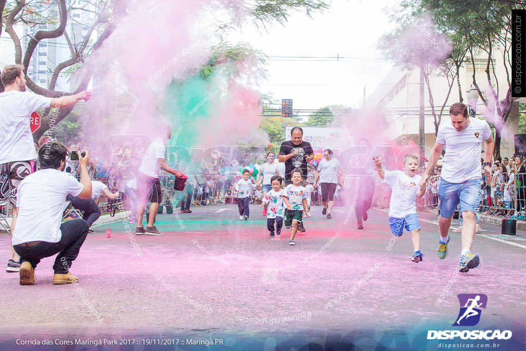 Corrida das Cores Maringá Park 2017