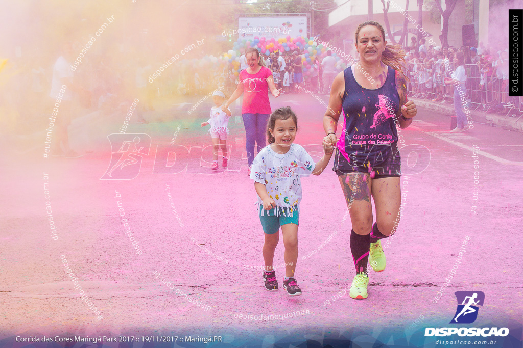 Corrida das Cores Maringá Park 2017