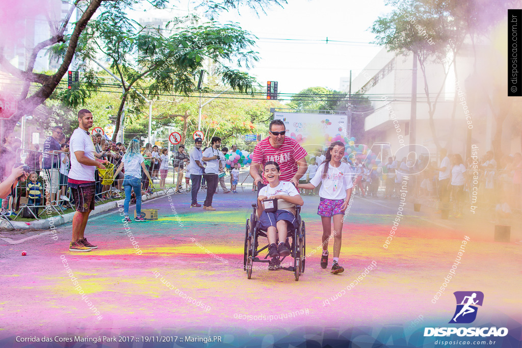 Corrida das Cores Maringá Park 2017