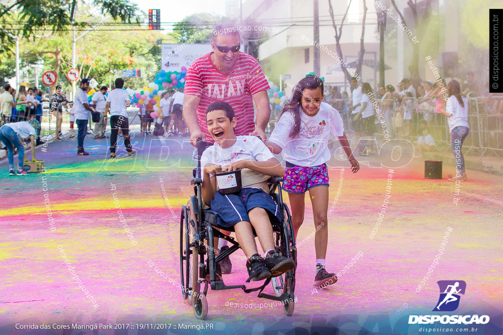 Corrida das Cores Maringá Park 2017