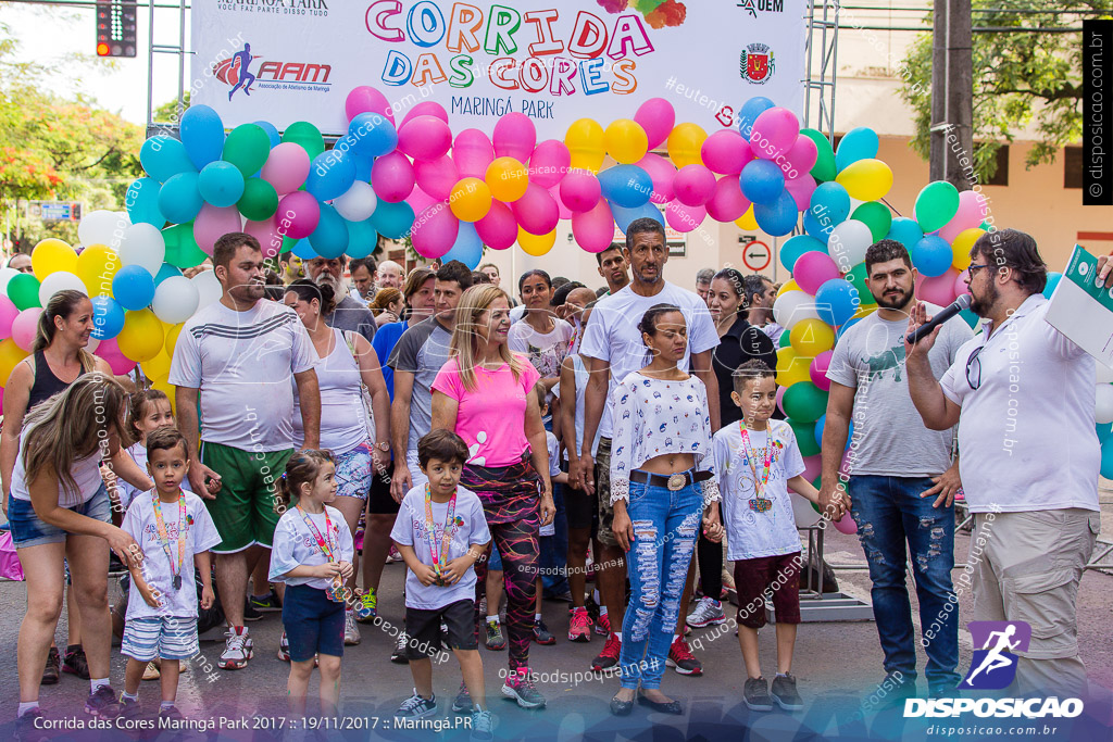 Corrida das Cores Maringá Park 2017