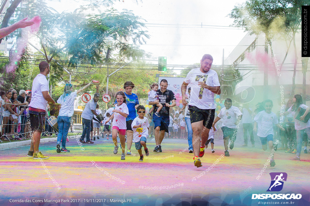 Corrida das Cores Maringá Park 2017