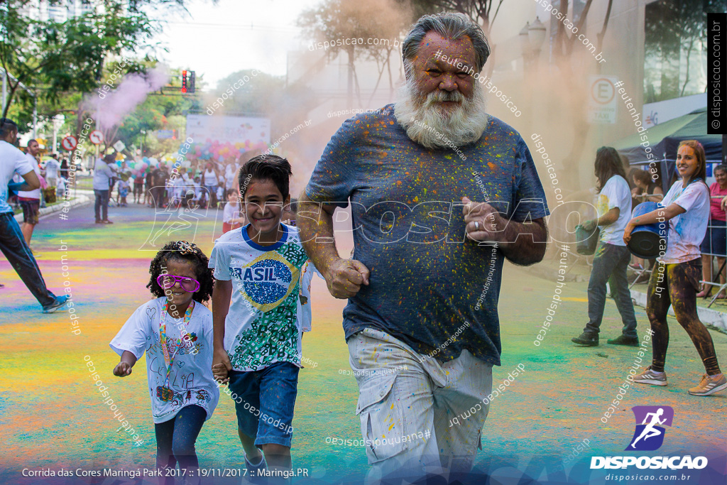 Corrida das Cores Maringá Park 2017