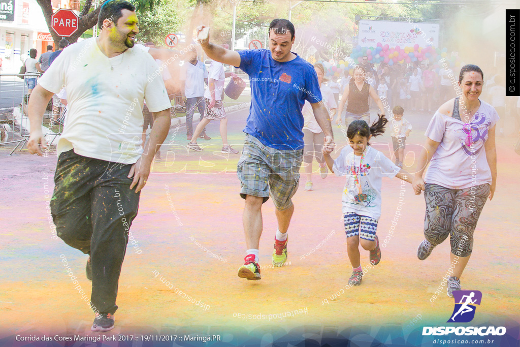 Corrida das Cores Maringá Park 2017