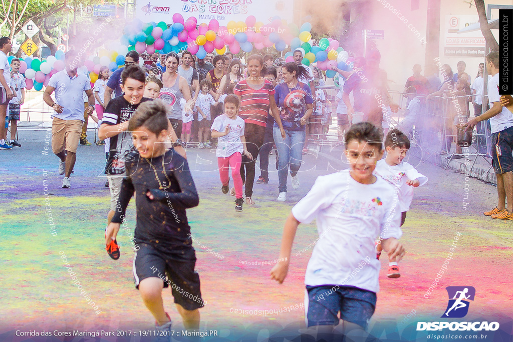 Corrida das Cores Maringá Park 2017