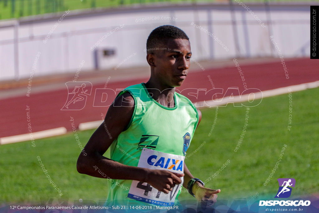 12º CAMP. PARANAENSES DE ATLETISMO SUB-23