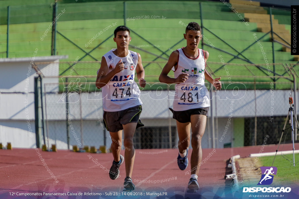 12º CAMP. PARANAENSES DE ATLETISMO SUB-23