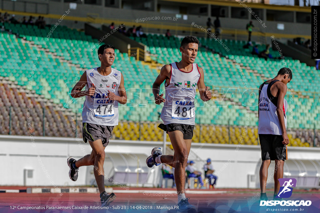 12º CAMP. PARANAENSES DE ATLETISMO SUB-23