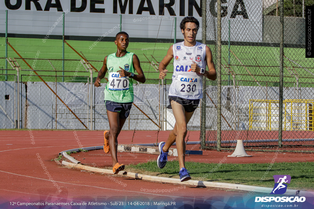 12º CAMP. PARANAENSES DE ATLETISMO SUB-23