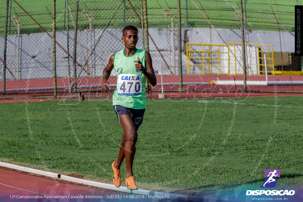 12º CAMP. PARANAENSES DE ATLETISMO SUB-23