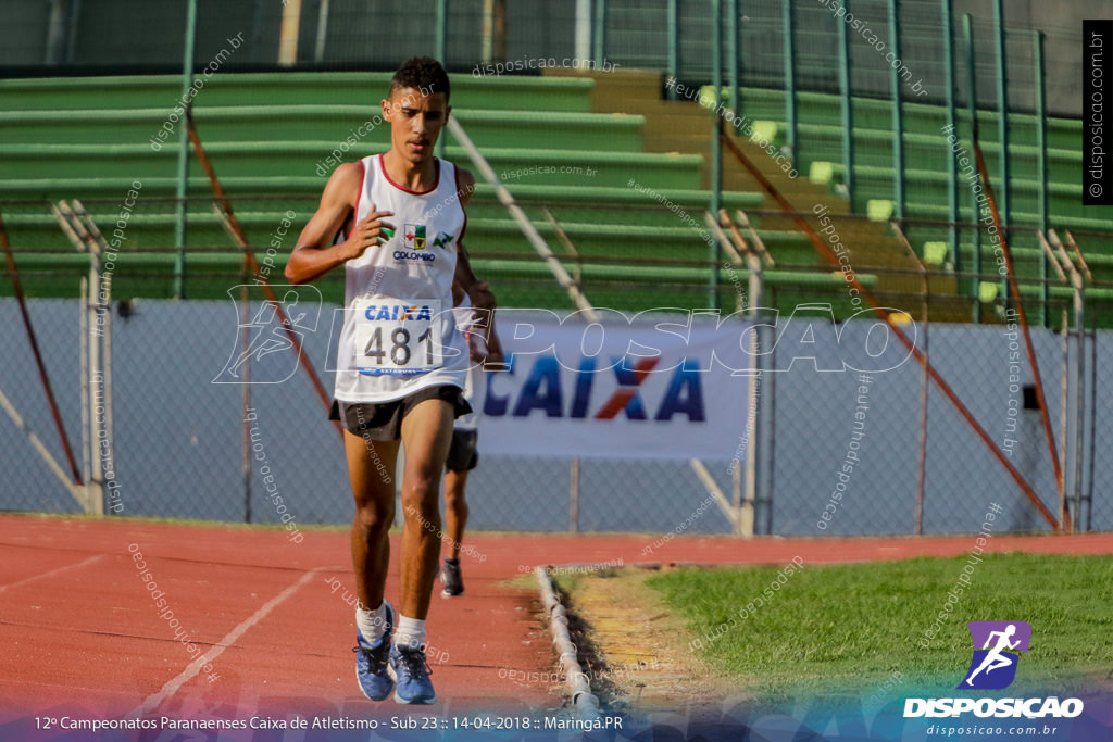 12º CAMP. PARANAENSES DE ATLETISMO SUB-23