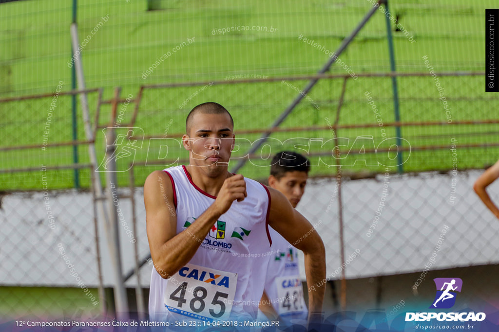 12º CAMP. PARANAENSES DE ATLETISMO SUB-23