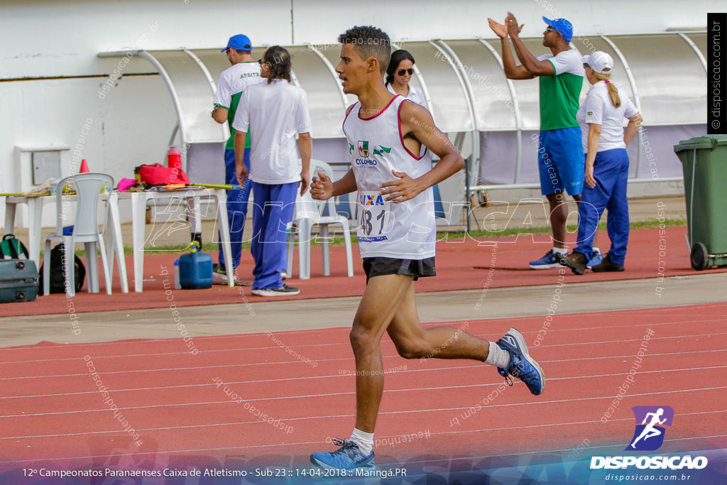 12º CAMP. PARANAENSES DE ATLETISMO SUB-23