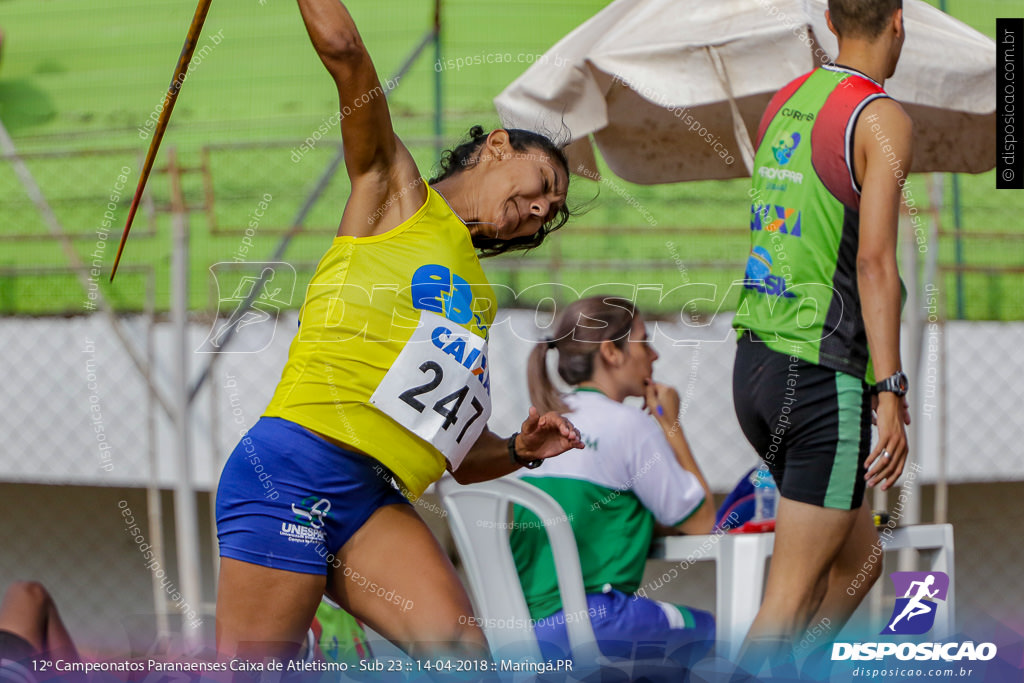 12º CAMP. PARANAENSES DE ATLETISMO SUB-23