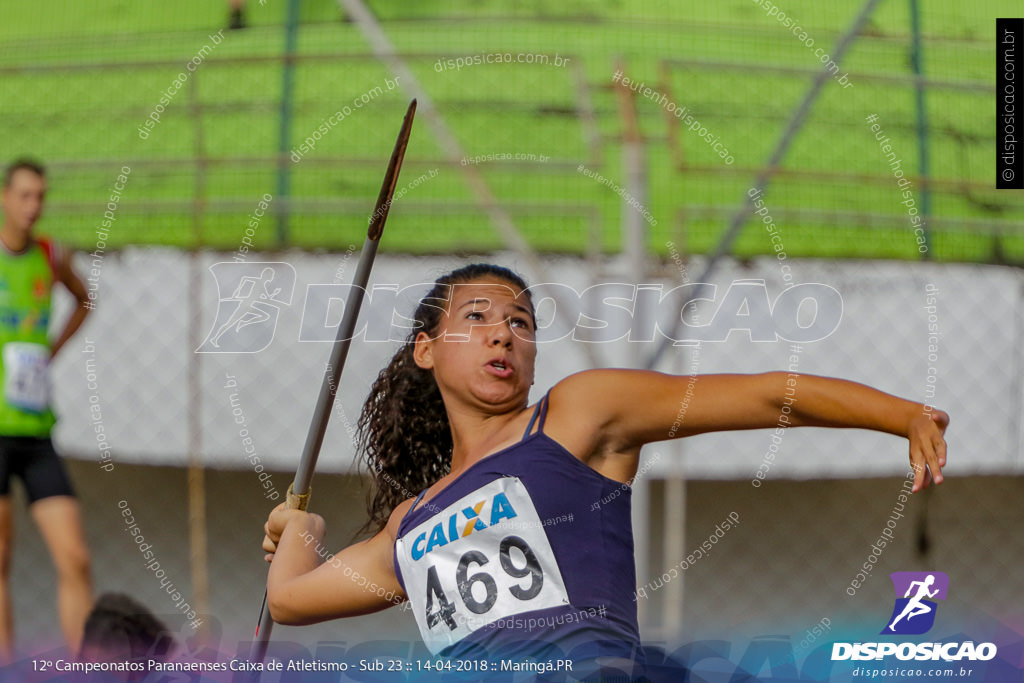 12º CAMP. PARANAENSES DE ATLETISMO SUB-23