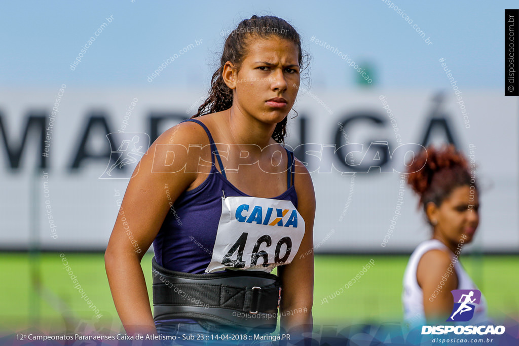 12º CAMP. PARANAENSES DE ATLETISMO SUB-23