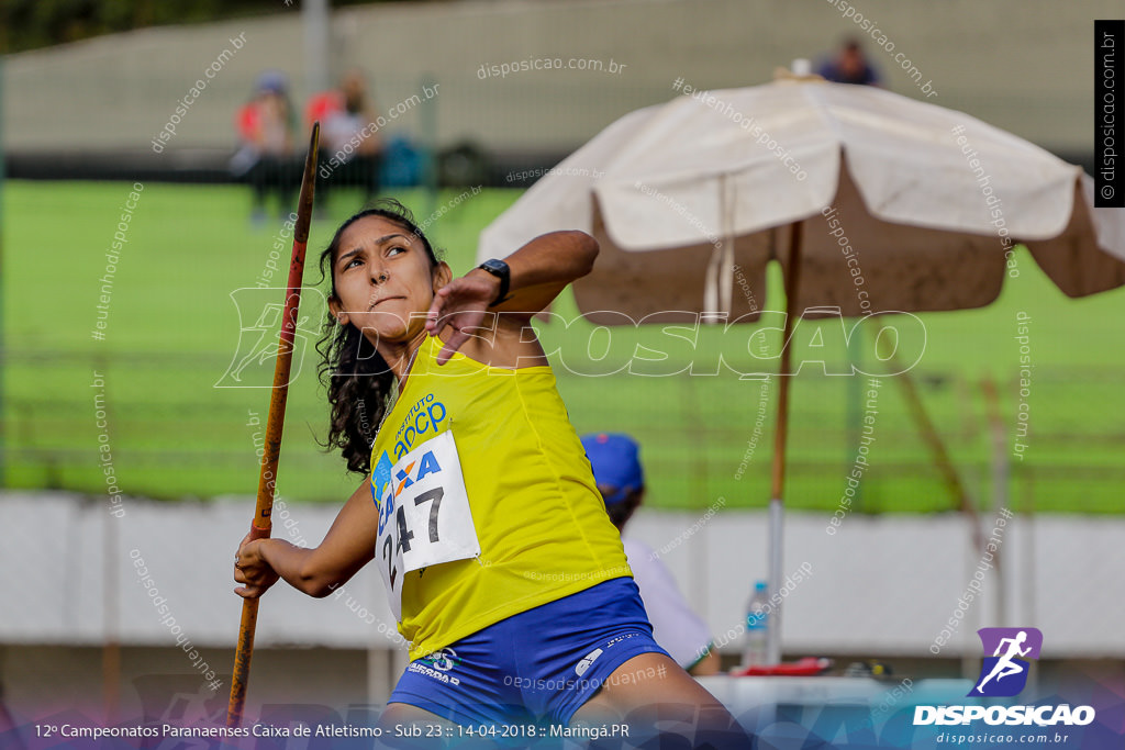 12º CAMP. PARANAENSES DE ATLETISMO SUB-23