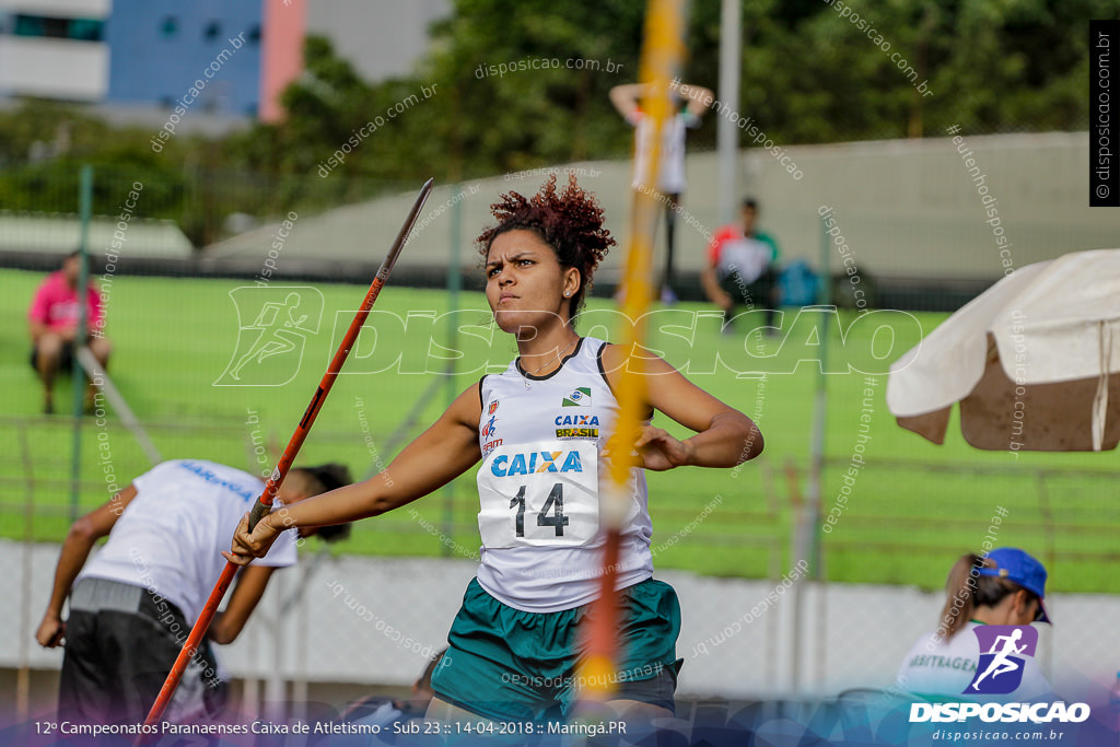 12º CAMP. PARANAENSES DE ATLETISMO SUB-23